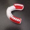 AONFIT Fitness Martial Arts Boxing Basketball Rugby All Sports Children Junior Mouthpiece (White/Red)