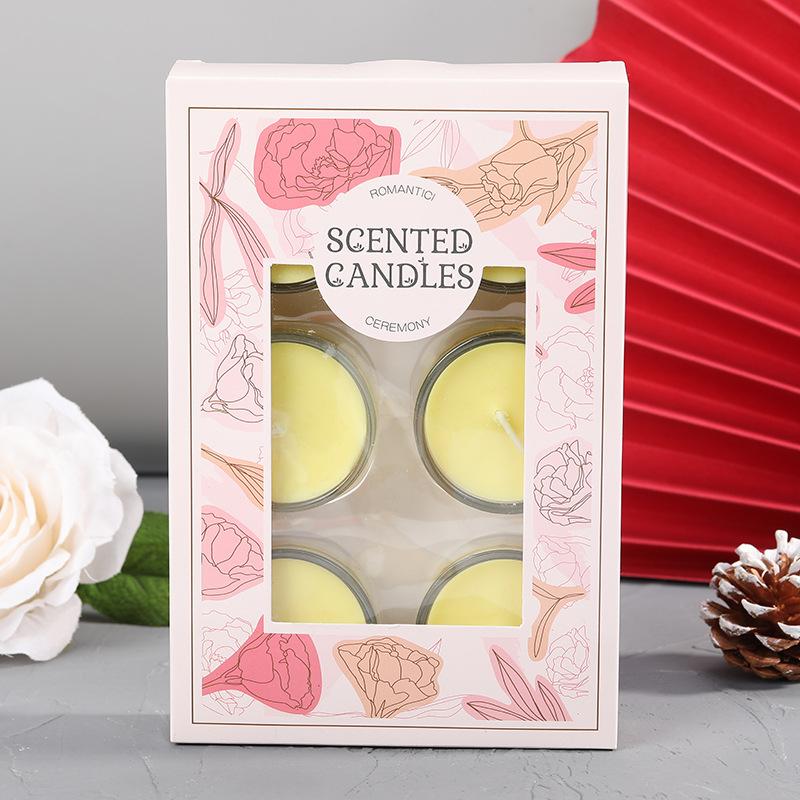 Glass Valentine's Day Candle Creative Proposal Proposal Props Non-Romantic Ins Style Scented Candle