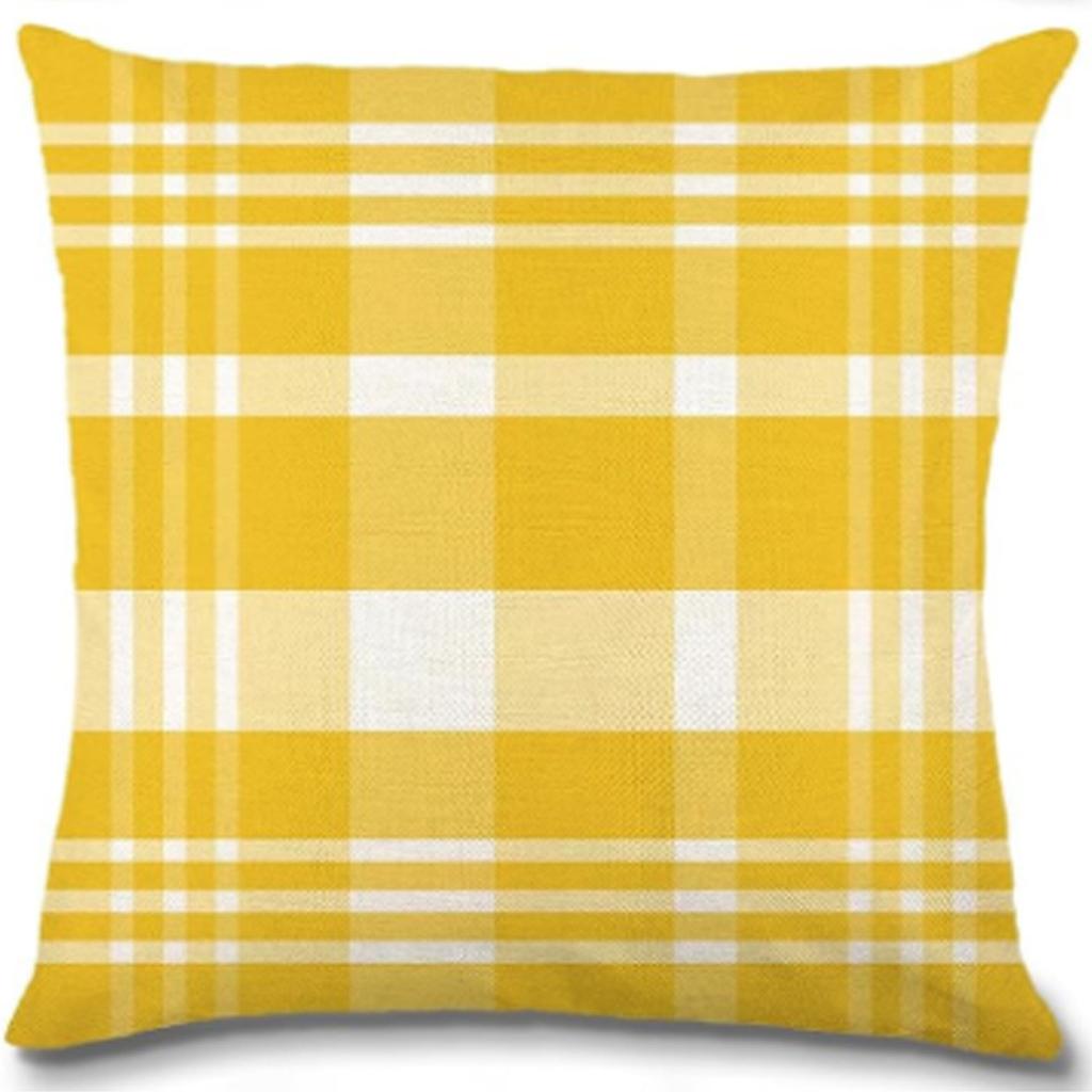 Year Daisy Flower Linen Pillow Case Home Decor Hydrangea Sofa Pillow Cushion