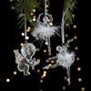 Transparent Acrylic Angel Ornament - Ice Crystal Christmas Tree Decoration