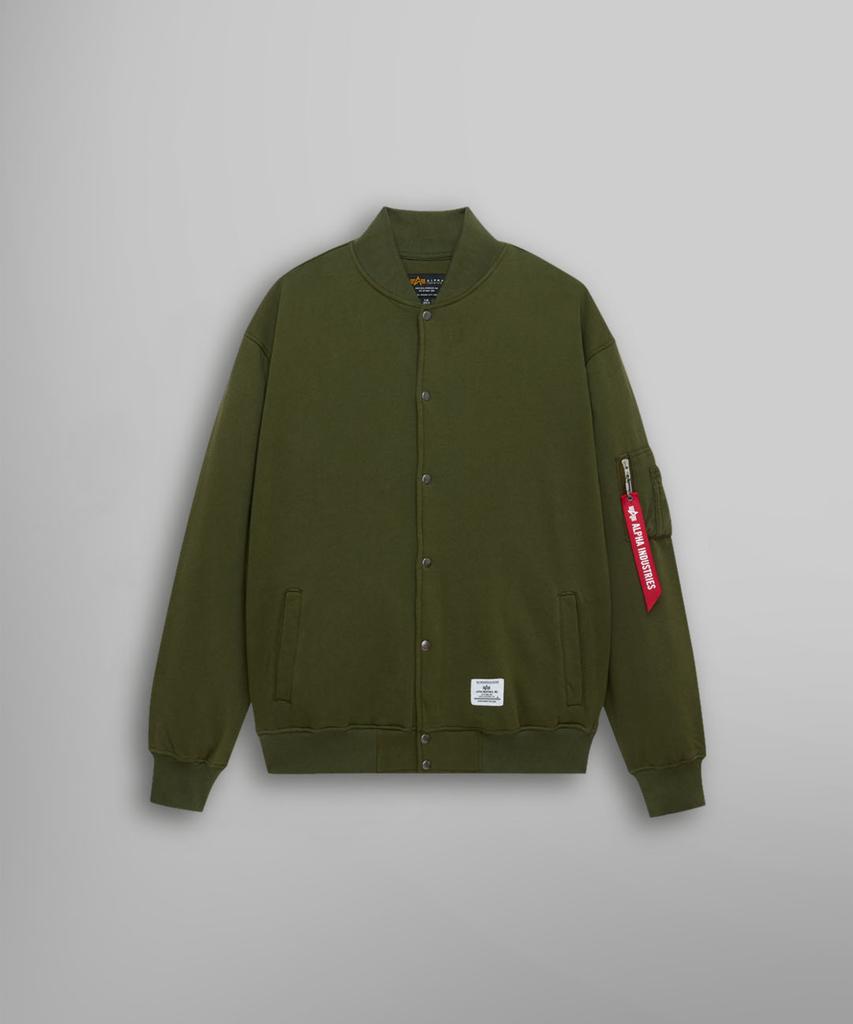 Alpha Industries Ma-1 Fleece Jacket Og-107 Green