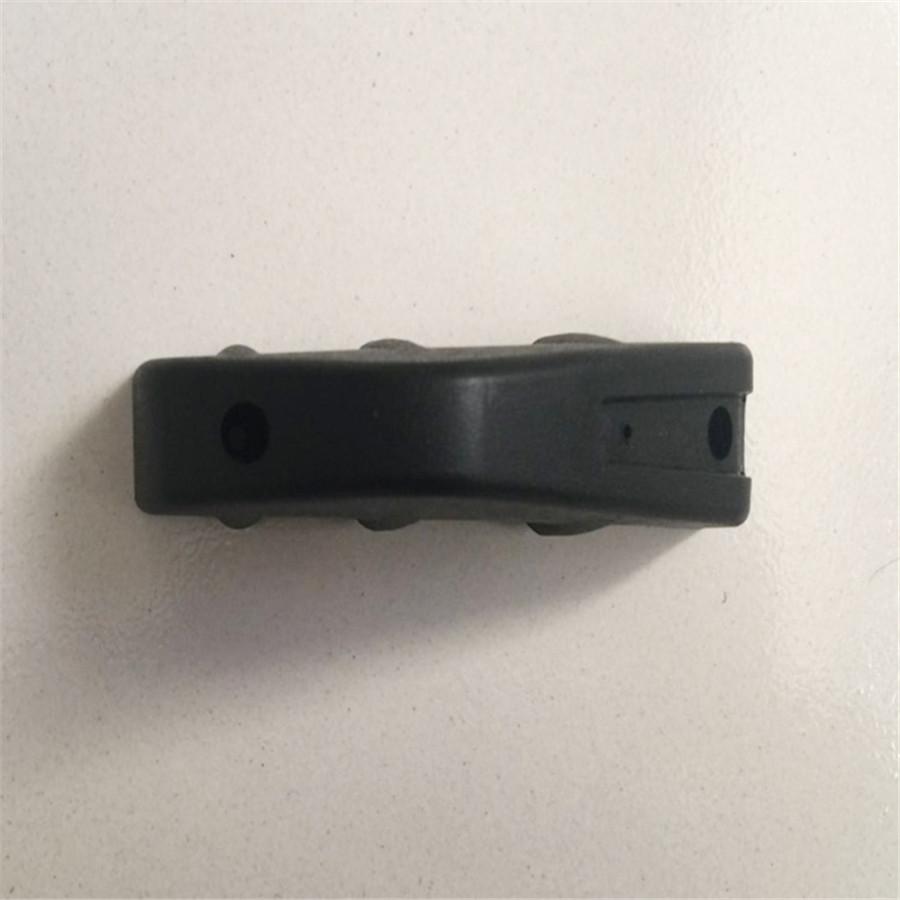 Universal 3Pcs Rear Bumper Diffuser Molding Point Garnish Black Red For All Car