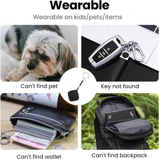 Mini Smart GPS Tracker Tracking Device Find My Locator Anti Lost for iPhone IOS Key Wallet Pet Luggage Car MIF Bluetooth Finder