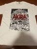 [USED] AKIRA ART OF WALL T-shirt, White, Size L, Akira