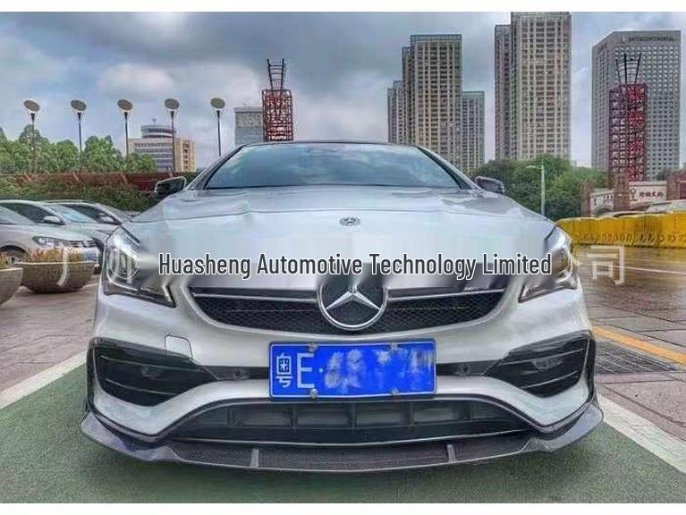 Brabus Carbon Fiber Front Spoiler for 2016-2020 Mercedes-Benz CLA W117