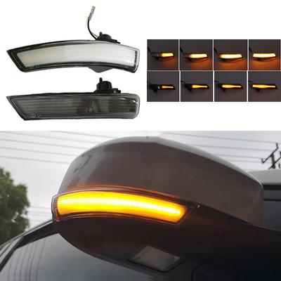 2Pcs LED Dynamic Turn Signal Light Side Wing Rearview Mirror Indicator Blinker Repeater for Ford Focus 2 3 Mk2 Mk3 Mondeo