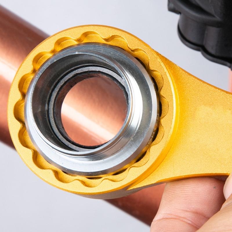 Precisions Bicycles Bottom Bracket Wrench Bikes Maintenance Tool with Smooth Handle Grip, Cycling Bottom Bracket Spanner