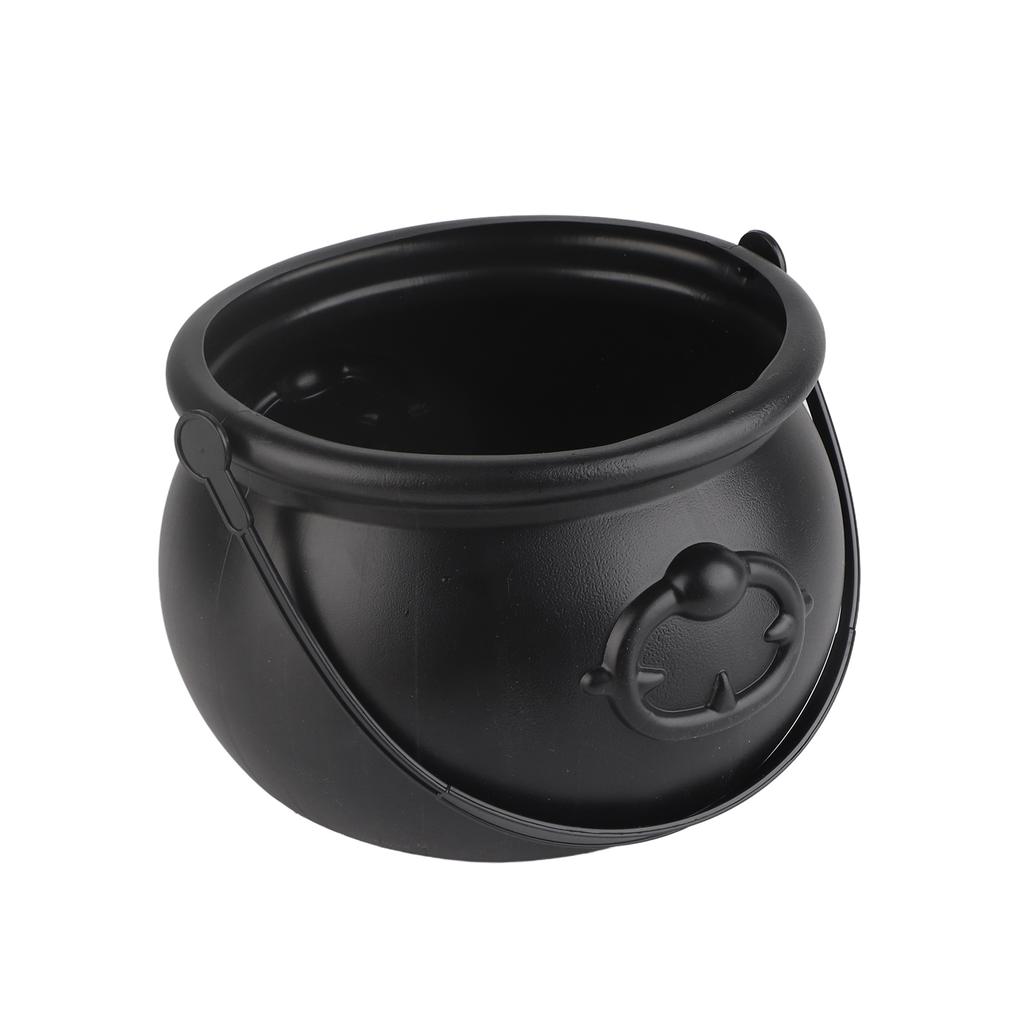 Halloween Cauldron Mist Maker 12 LEDs Horror Style Silver Halloween Mist Maker Decorations for Party