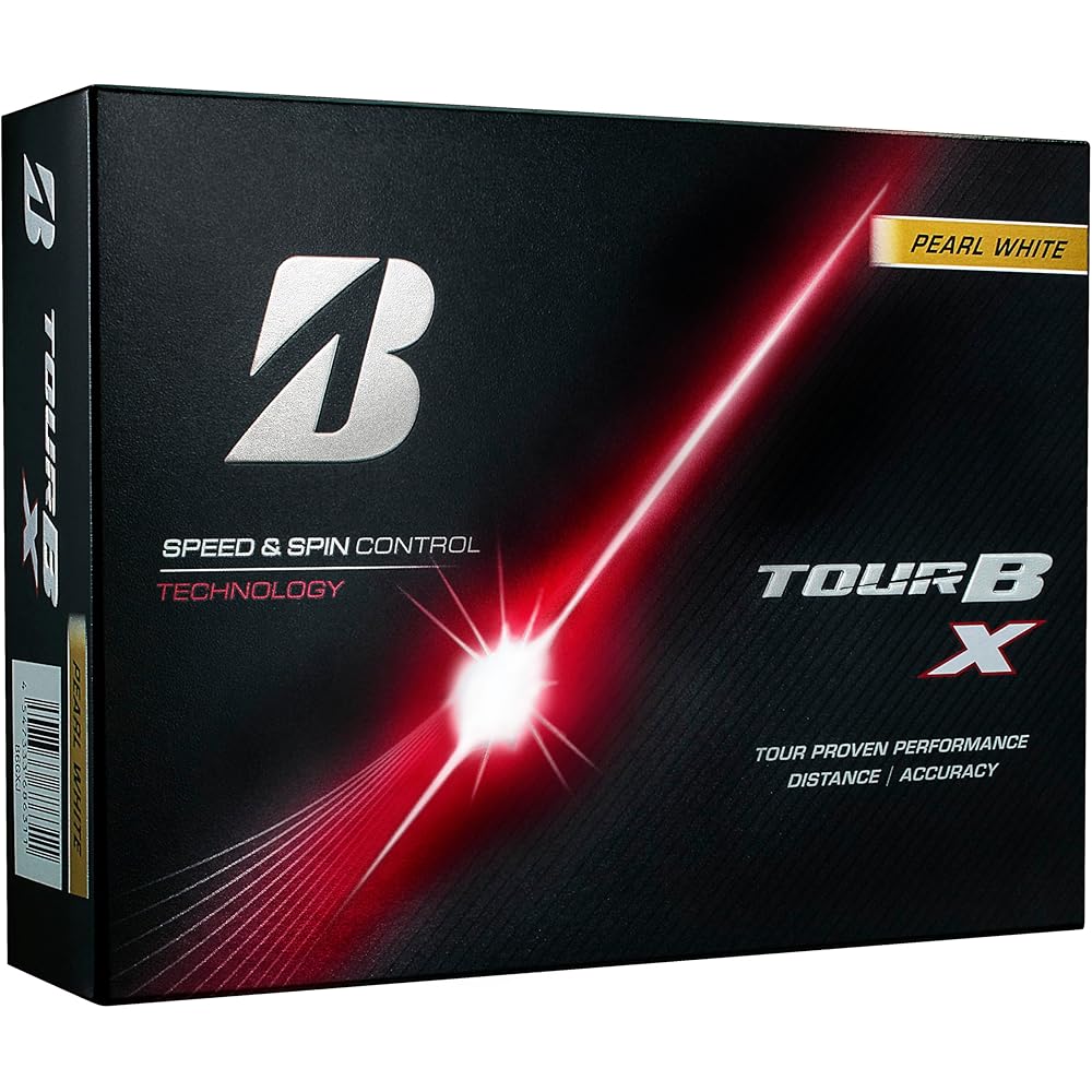 Bridgestone TOUR B X Golf Balls 12 Pack Pearl White 2026 Model