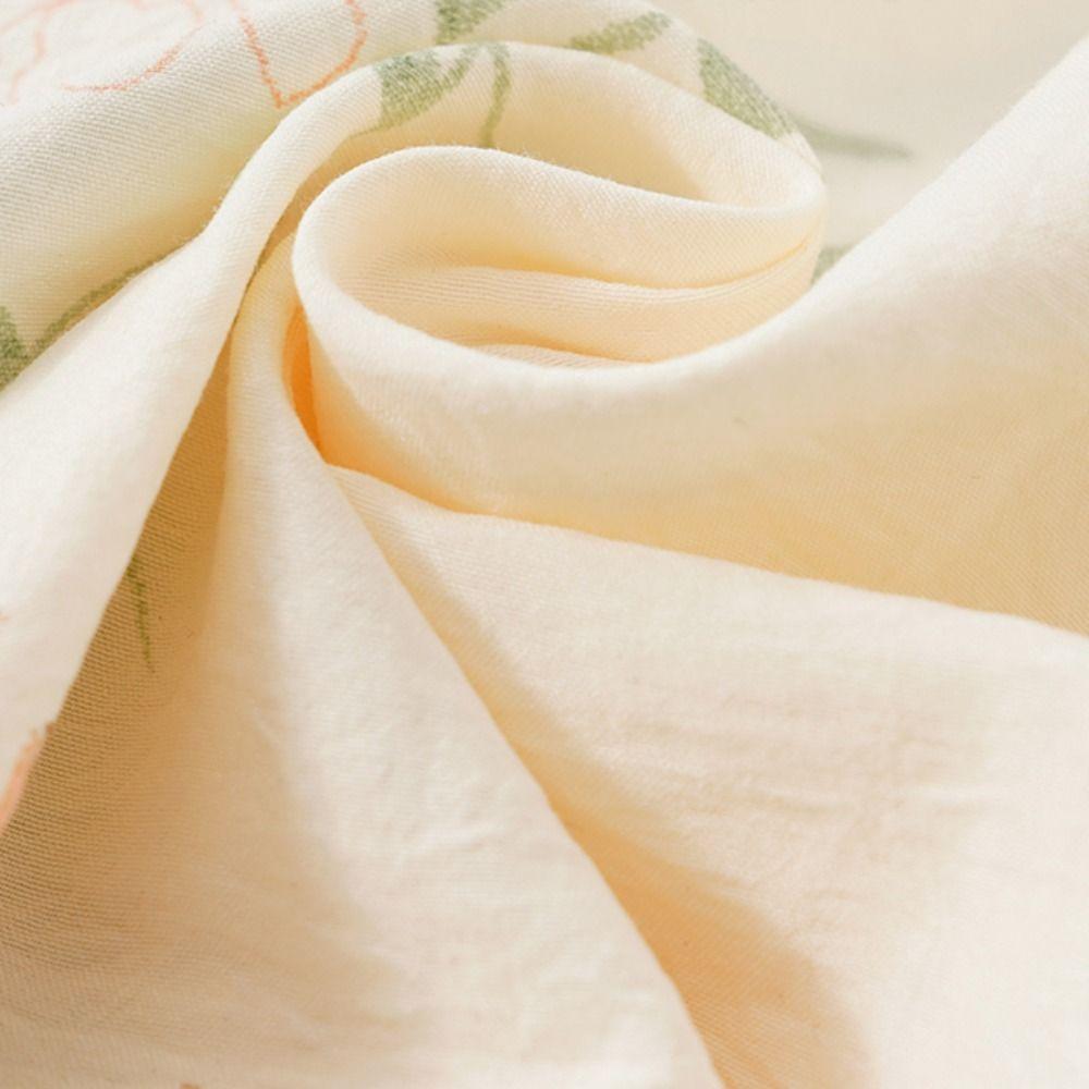 Chinese Style Lace Up Pajama Suit Flower V-Neck Shorts Sleeve Nightwear Women Homewear Loose Two Pieces Sleepwear Sets Home