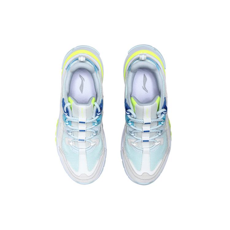 Li Ning Reverse 2020 Breathable Low Top Casual Shoes Women's Blue Gray AGCQ182-4