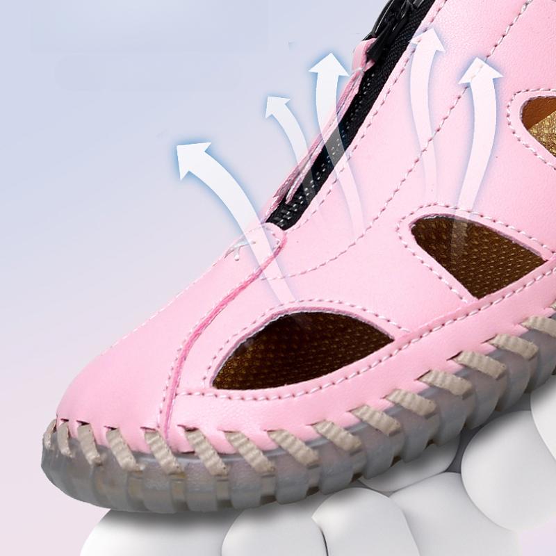 Women's Leather Sandals Casual Shoes Summer Beach Sandals