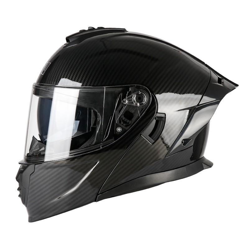 Full Face Motorcycle Helmet With Flip-Up Visor DOT CCC Certified Adult Men Breathable ABS Street Riding
