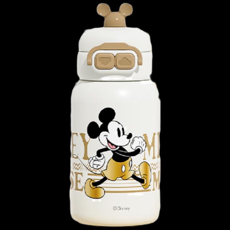 Disney Mickey Mouse Doll Head Double-Drink Insulated Bottle