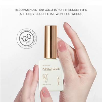 Xeijayi 120 Farbserie Nagellackkleber Phototherapiekleber Dauerhafter Nagelsalon Spezialfabrik
