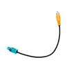 Car Rear View Camera Adapter Cable Fakra To Radio Corporation of America Connector