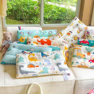 Algodón Dibujos Animados Almohada Infantil Núcleo Almohada Relajante Tipo Beanie Removible Lavable Jardín de Infancia Niños Adultos Almohada