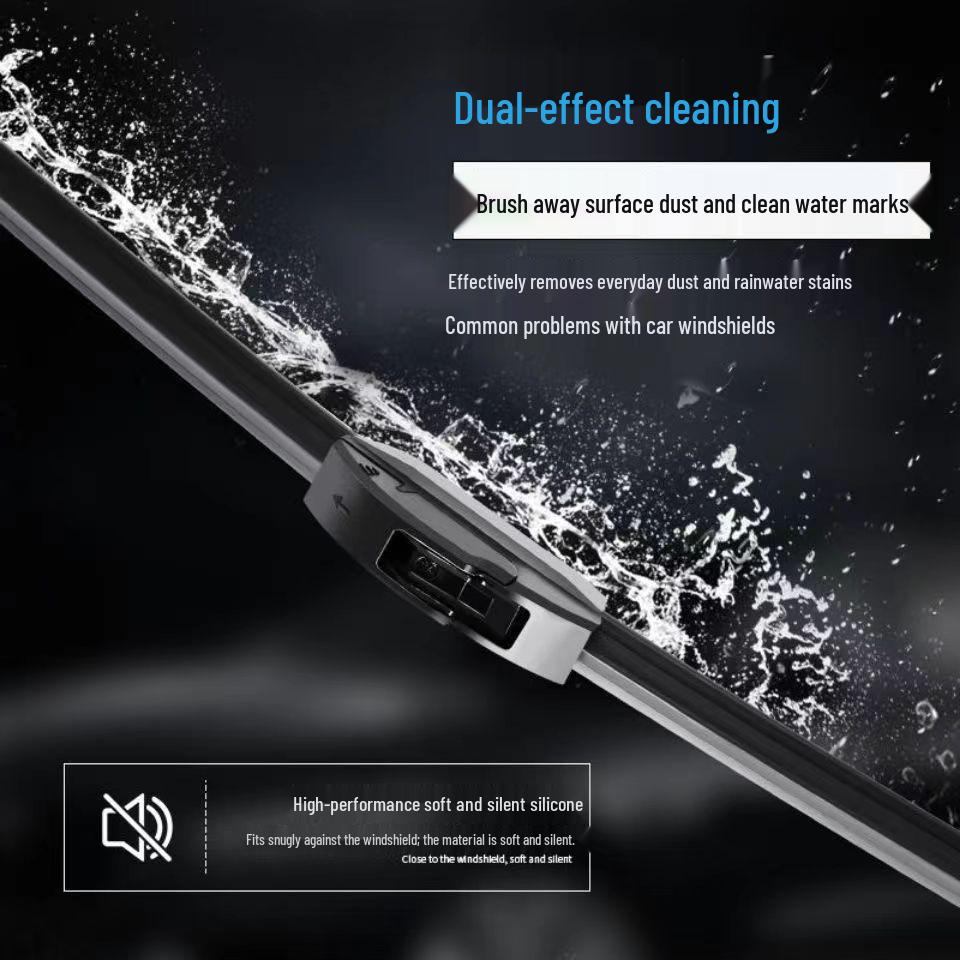 Venucia D60EV Frameless Wiper Blades - Dongfeng D60PLUS Accessories Rubber Strip 2019-2022 Venucia D60EV Front Pair