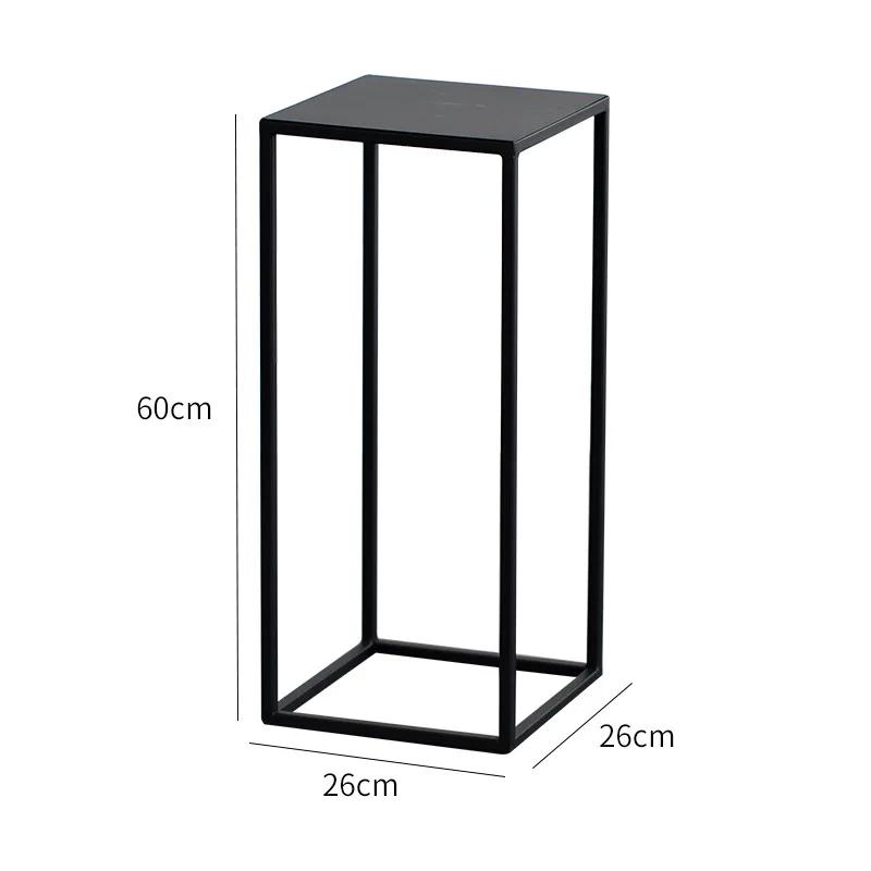 

Скандинавский креативный железный стеллаж для цветов, комнатная полка для цветочных горшков с зелеными растениями, гостиная, балкон, простой напольный стол для цветов