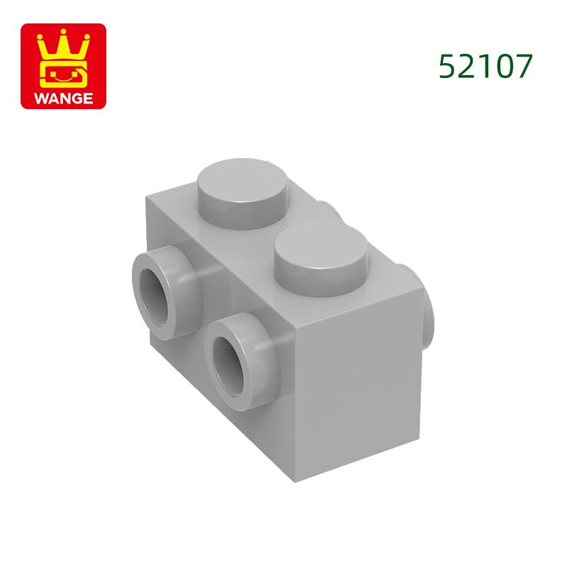 Non-Toxic 108Pcs/Lot 52107 Hole 2 Hole Block Moc Color Accessories Compatible With Brick Diy Children'S Educational Toy Assembly