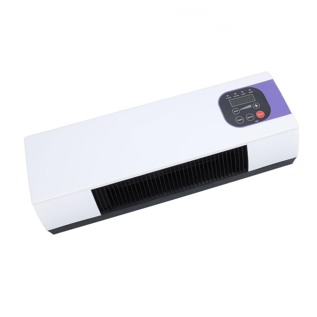 Wall Mounted Heating Machine Dual Use Highly Efficient Electric Wall Heater with Nature Wind Warm