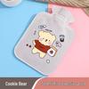 Cartoon Style Plush Hand Warmer: Cute Portable Hot Water Bottle for Baby.