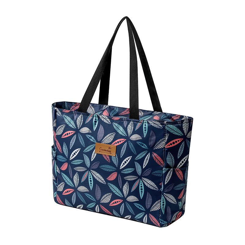 Large Capacity Waterproof Thermal Cooler Bag Women Portable Lunch Travel Picnic Case Insulated Bento Boxes Pouch Food Bags