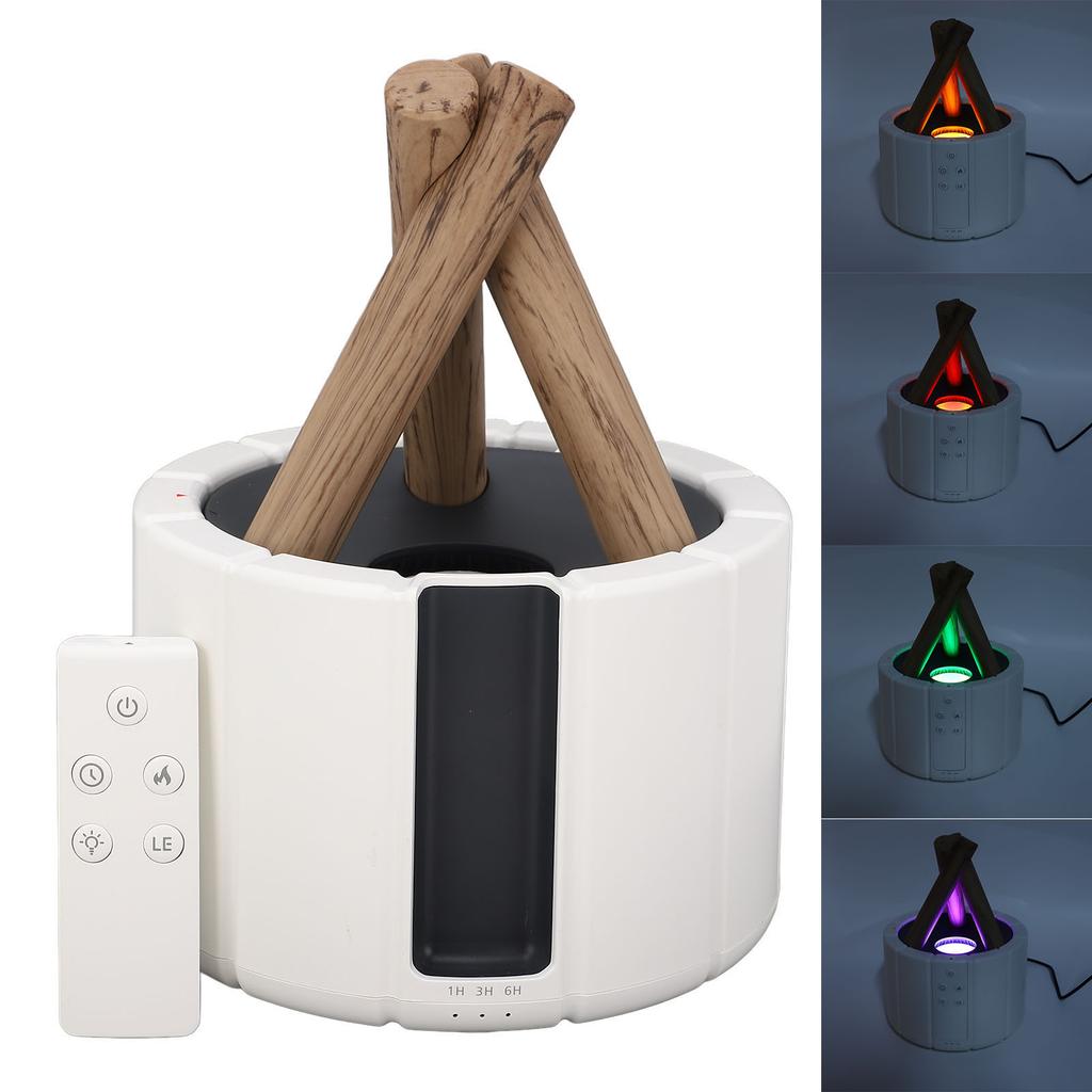 מפיץ ריח מדורה 250 מ"ל מפיץ ריח להבת מדורה חדשני מכשיר אדים מדמה מדורה לבית