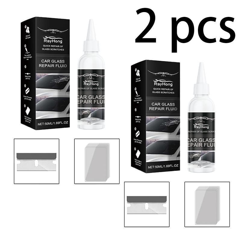 RAYHONG Lepidlo na opravu autoskel (50 ml) Skleněná Nano Opravná Tekutina Rychlá Oprava Prasklé Sklo Opravné Lepidlo