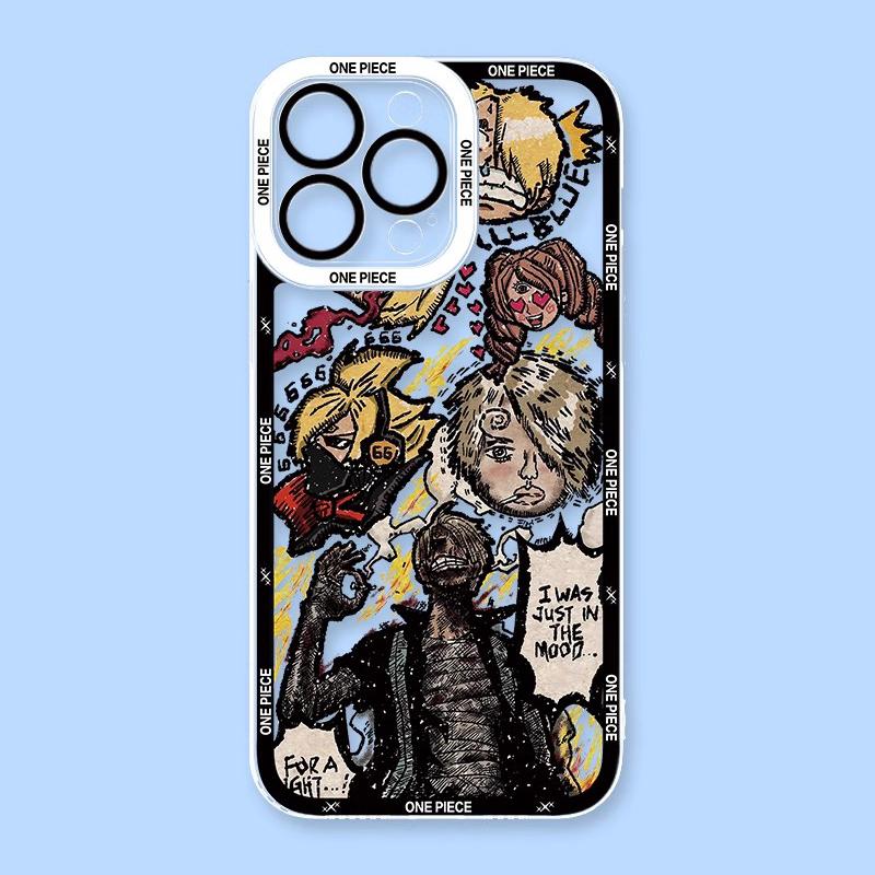 

Anime New Pieces Ones Phone Case For iPhone 17e 17 16e 16 15 14 13 12 11 Mini Air Pro Max X XR XSMax 7 Plus Soft Back Cover iPhone 12 Pro