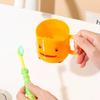 Cartoon Duck Children's Toothbrush and Mouthwash Cup Set