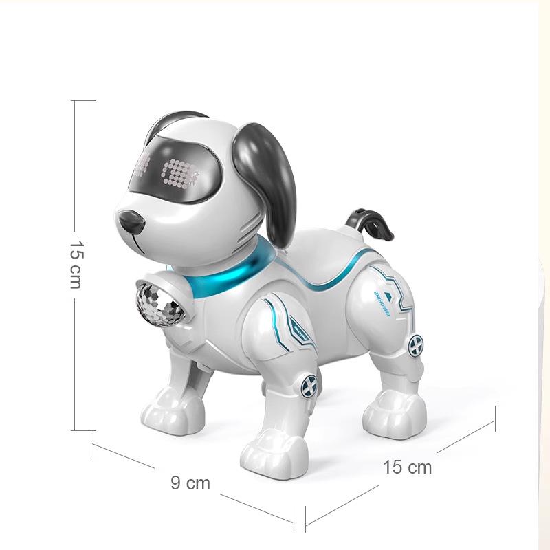 Electronic Walking & Light-Up Toy Dog with Sound Effects for Kids