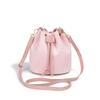 New women's drawstring bucket bag, fashionable commuter bag, trendy shoulder bag, one piece.