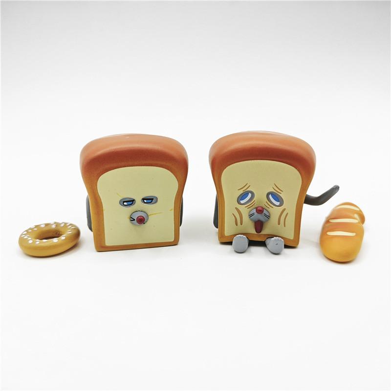 Bread Thief Pvc Collectible Figurine Set For Baking Enthusiasts And Toy Collectors