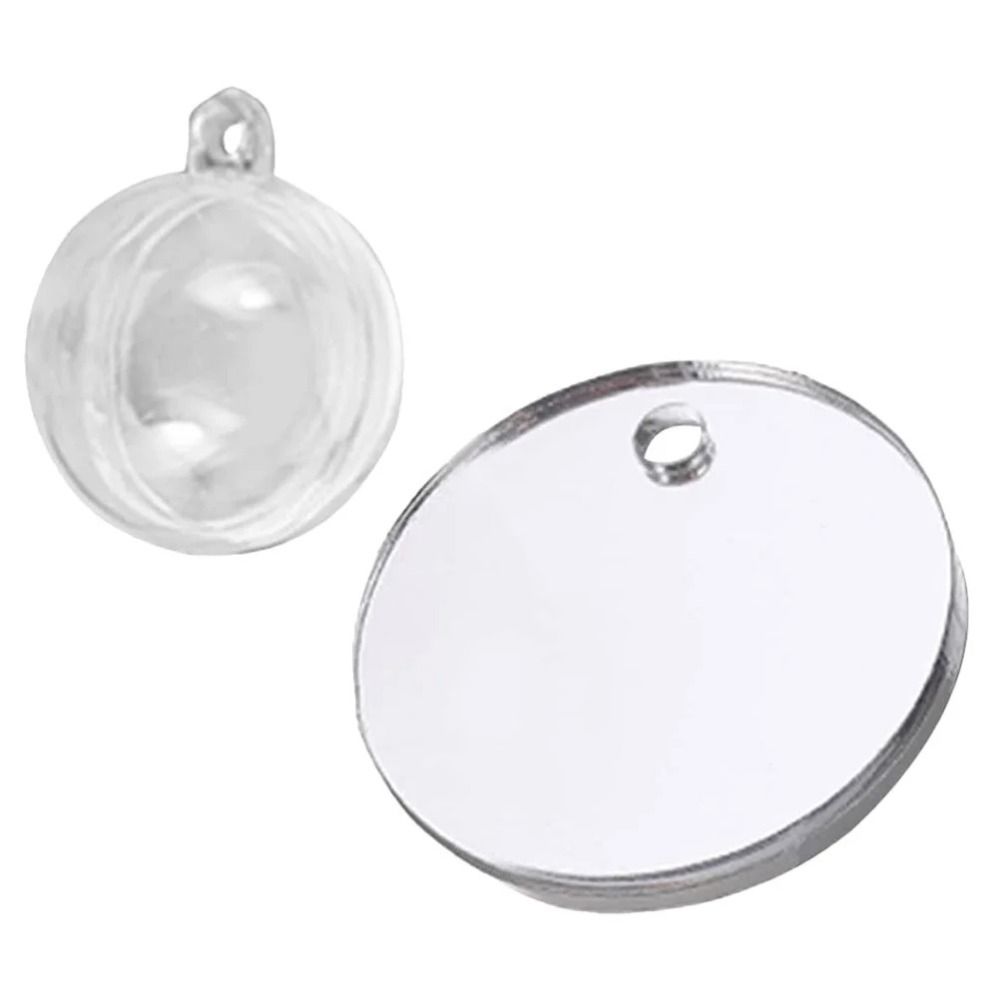 Water Plant Landscape Betta Training Mirror Fish Tank Ornament 4/5/6CM Fish Exercise Mirror Double-sided Acrylic