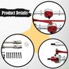 1/12 RC Front Rear Axle Assembly Car Accessory Modified Easy to Install with Drive Shaft