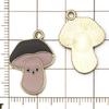 20 Colorful Cartoon House & Mushroom Enamel Alloy Charms for DIY Jewelry
