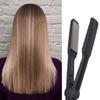 Fast Warm-up Electric Hair Straightener Ceramic Glaze Temperature Adjustable Bangs Heating Plate EU Plug Widened