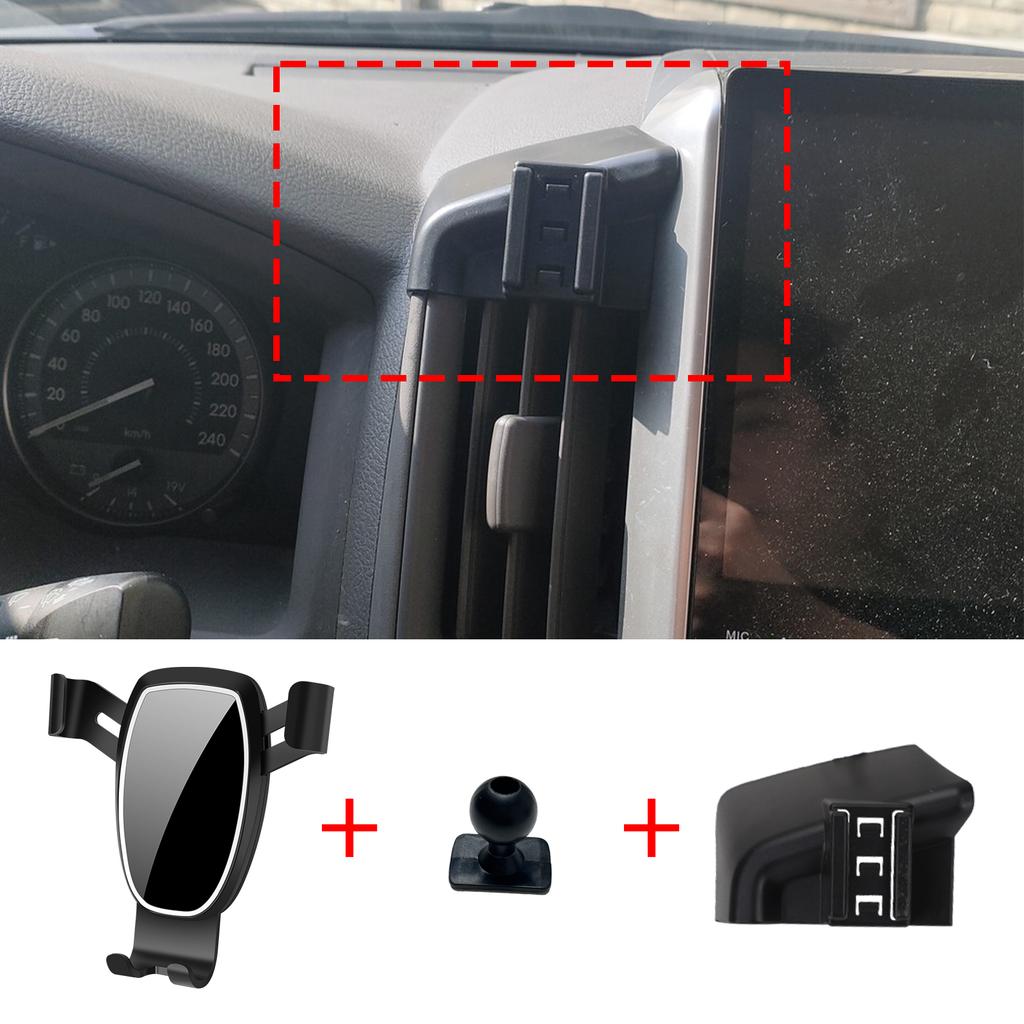 Fit for Toyota Land Cruiser LC200 2016 2017 2018 Integrated Screen Mount Phone Holder Mount Car Accessoires