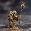 Vintage Antique Brass Sorcerer-bird Statue Desktop Ornaments Home Decorations Crafts Figurines Miniatures Accessories Gifts