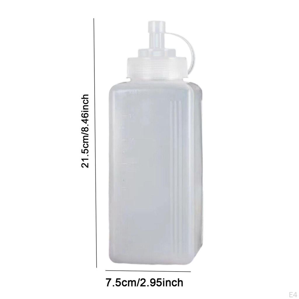 Lahvový dávkovač kečupu Opakovaně použitelný Široký otvor Ústa Omáčka pro restaurace