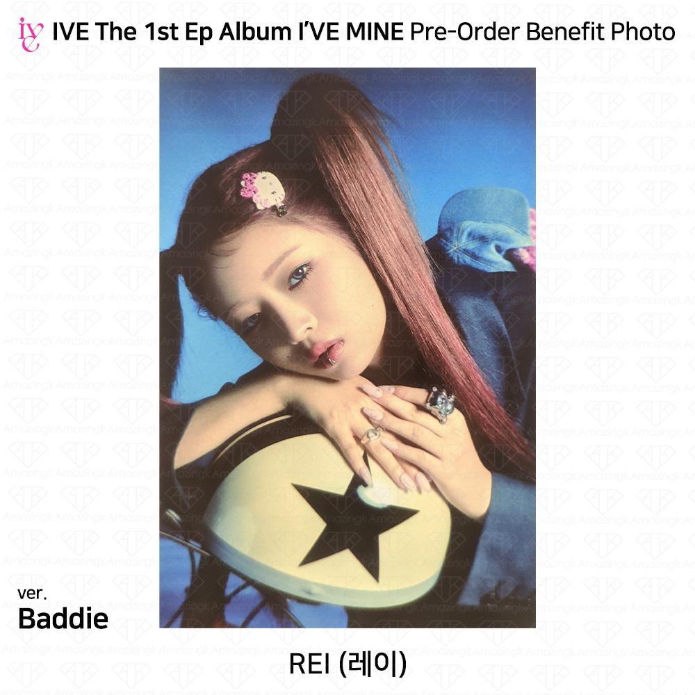 IVE Primul EP I'VE MINE Foto oficială Polaroid Sticker pliat Poster KPOP