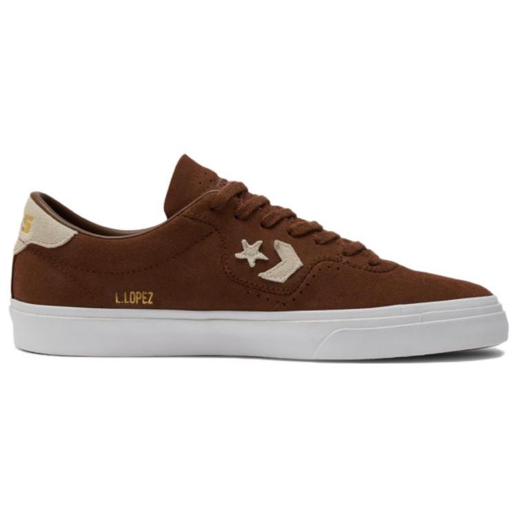 New Converse Louie Lopez Pro Ox 'Brown White' A04611C