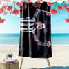 Guimaraes Print Beach Towel, Large Soft Quick Dry Towel for Beach Camping Swimming