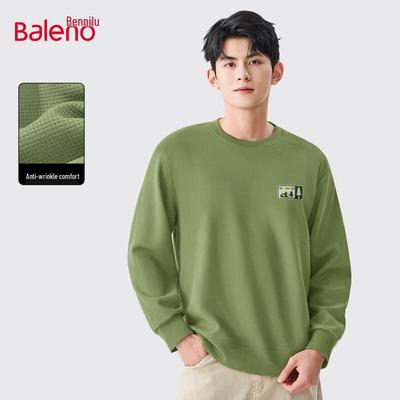 Baleno Men's Waffle Knit JPB Graphic Crewneck Sweatshirt