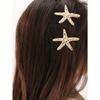 Ocean Series Women's Hair Accessories, Including Star & Sea Star Shaped Hair Clips With Faux Pearl Detail Elegant Claw Clips Hair Claws Hair Barrettes