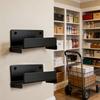 2PCS Heavy Duty Garage Wall Ladder Hook Steel Multifunctional Mount Ladder Storage Hooks Garage Organization Rack