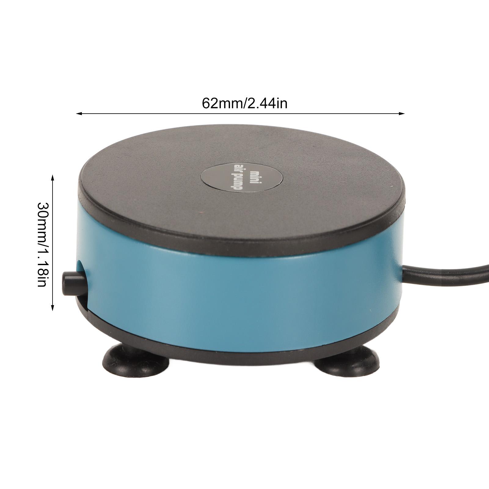 

Quiet USB Rechargeable Aquarium Oxygen Pump Portable FishAerator with Sufficient Oxygen, Suitable for Various Scenarios