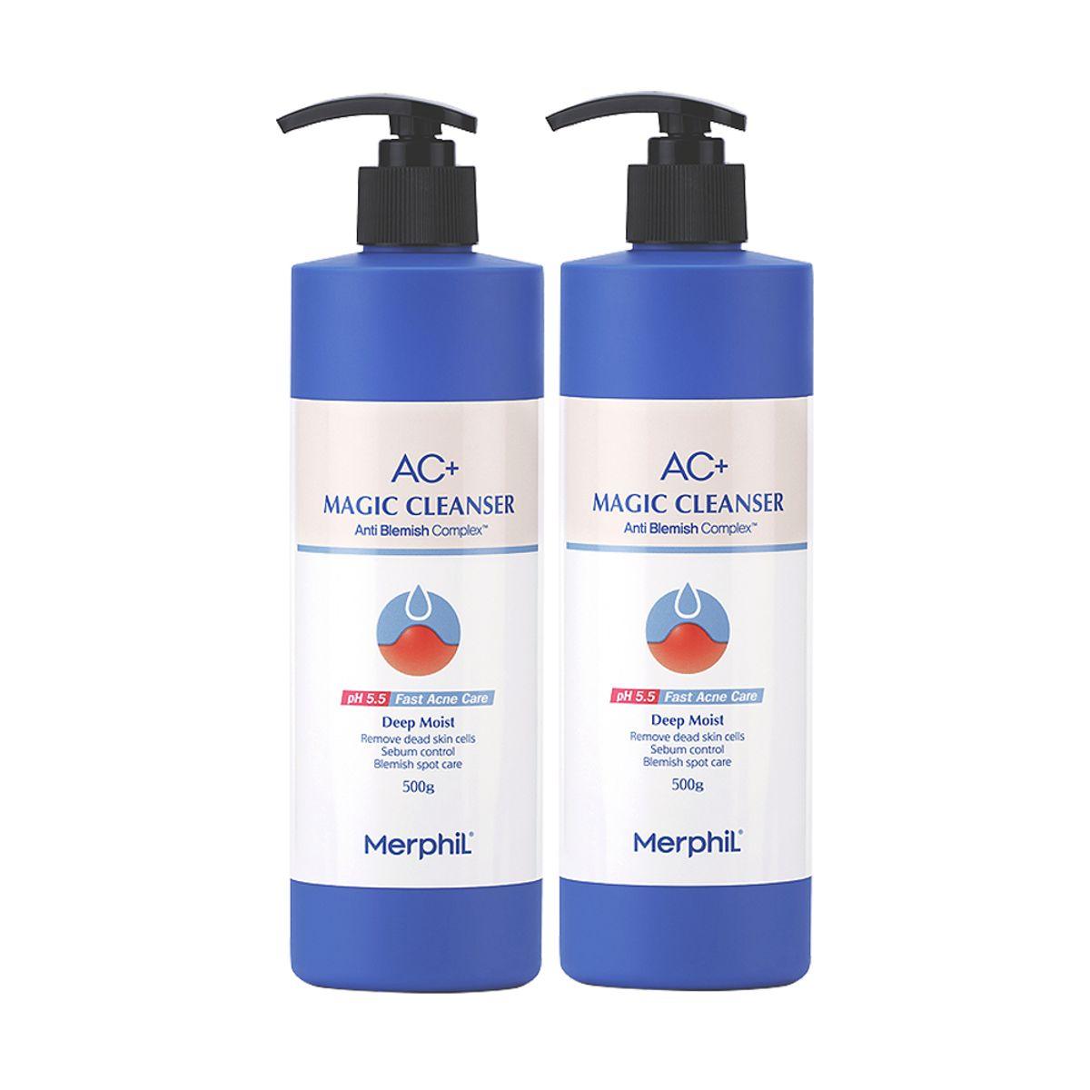 Back Acne Body Wash AC+ Magic Cleanser Deep Moist 500g x 2