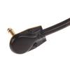 Anti-Noise Guitar Patch Cable 15/20/30Cm 1/4" Right Angle Oxygen-Free Audio Line For Guitar Effects Pedal Instruments Jack Plug